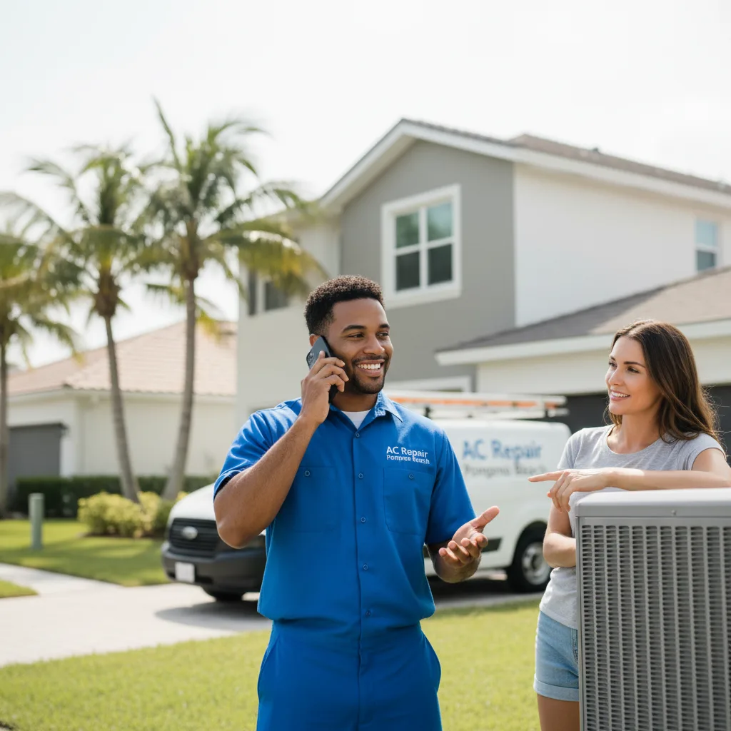 AC Repair Pompano Beach customer support in Reminderville